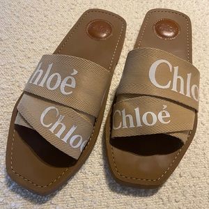 Chloe woody sandals size 41 EU fits a size 9 US